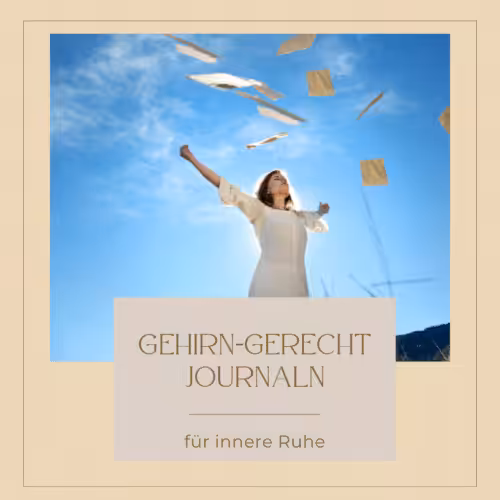 Lernen mit Leichtigkeit_Eine Frau steht in der Natur und atmet tief durch