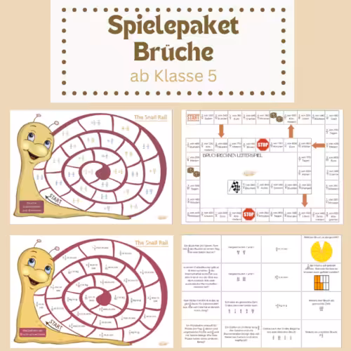 Spielepaket Brüche