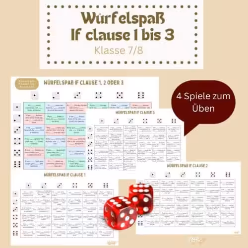 If clause üben Klasse 7/8